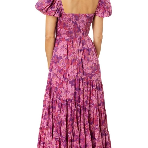 Free People Sundrenched Short-Sleeve Maxi Dress - Picture 6 of 7